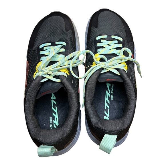 LNC Altra Trail Running Men’s Outroad Black Dark Gray/Blue Shoes Size 9 - Picture 7 of 10